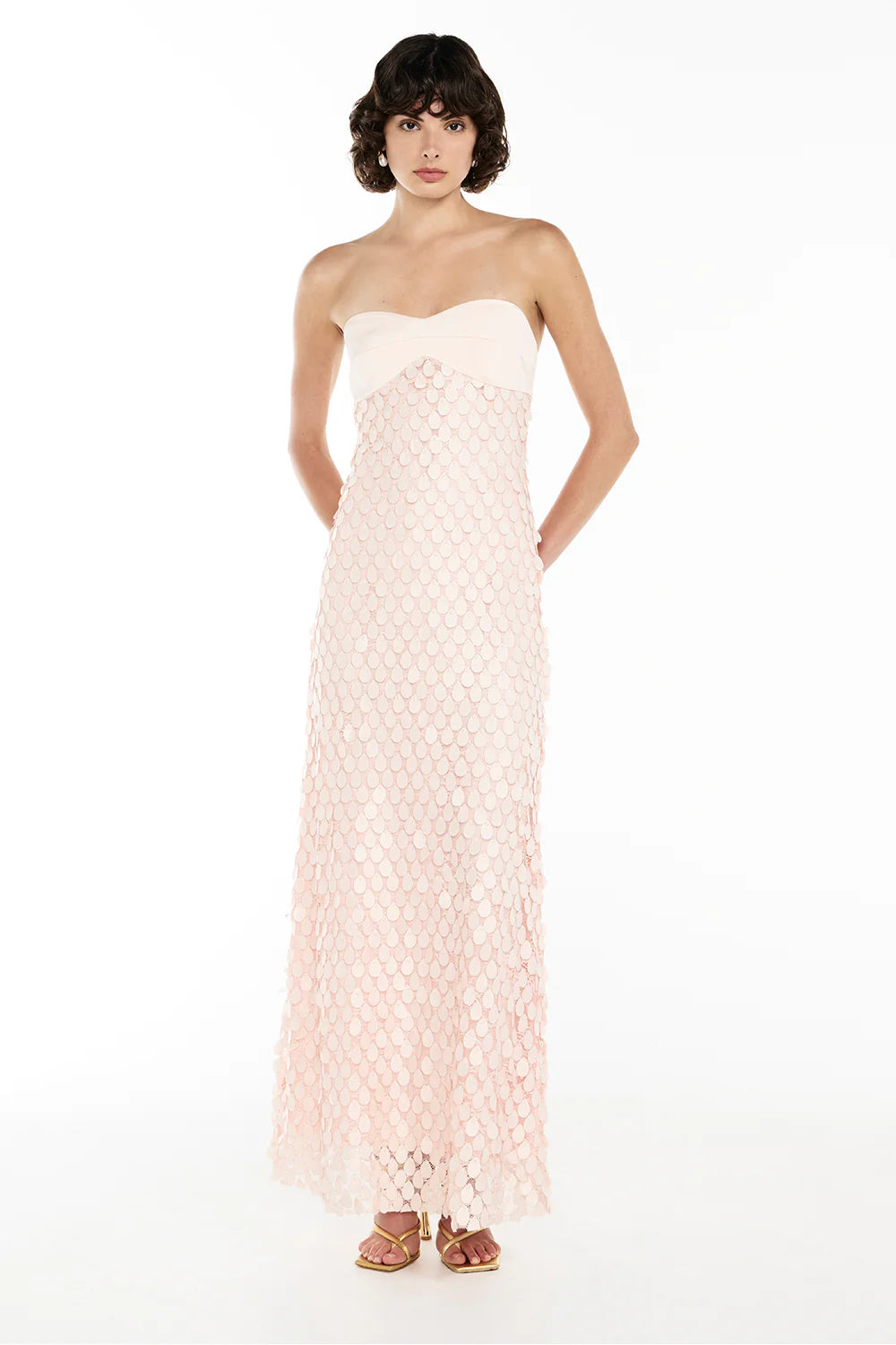 Supreme Extreme Balconette Gown in Rosewater