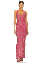 Janhvi Maxi in Hot Pink