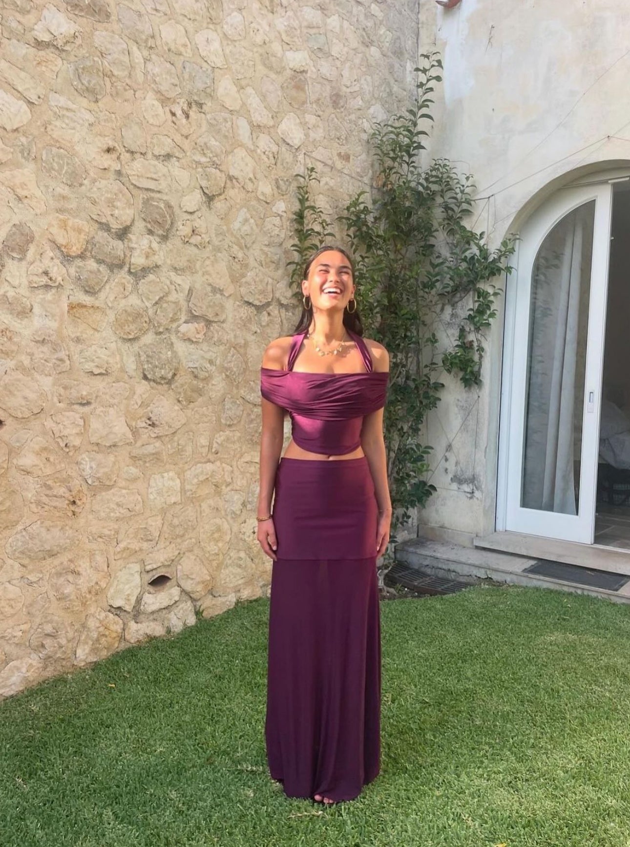 Vivienna Set in Plum