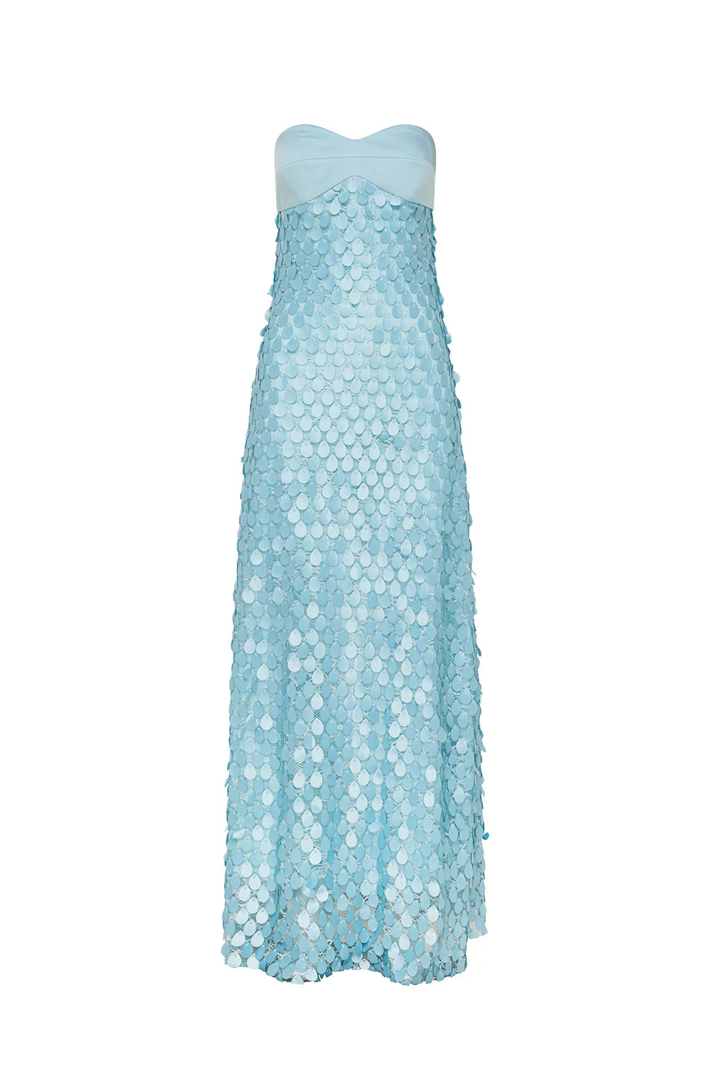 Supreme Extreme Balconette Gown in Aqua Spritz