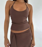 Mr Winston Limited Edition Jemima Set in Espresso