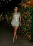 Brydie Asym Mini Dress