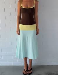 Lucy Midi Dress in Mirage